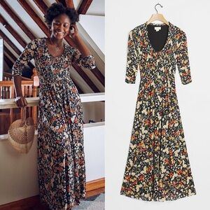NWT Anthropologie Maeve Omya Maxi Dress